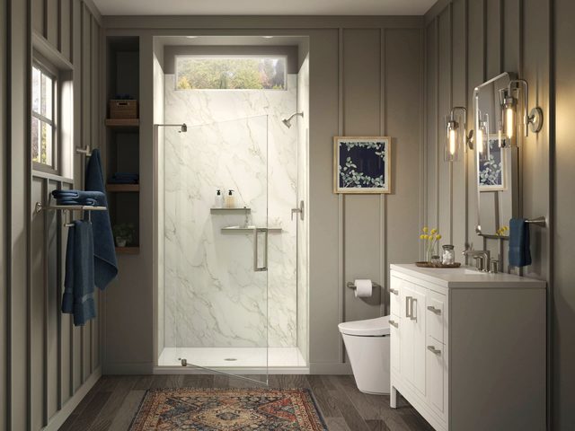 Completed door installation