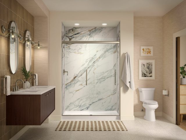 Completed door installation
